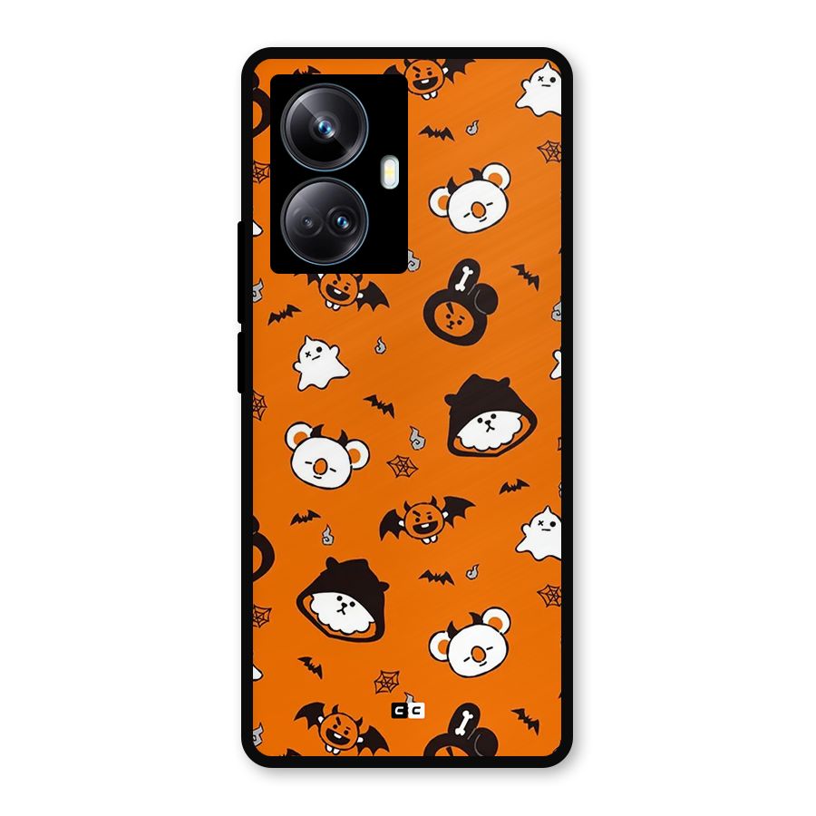 Amuse Halloween Metal Back Case for Realme 10 Pro Plus