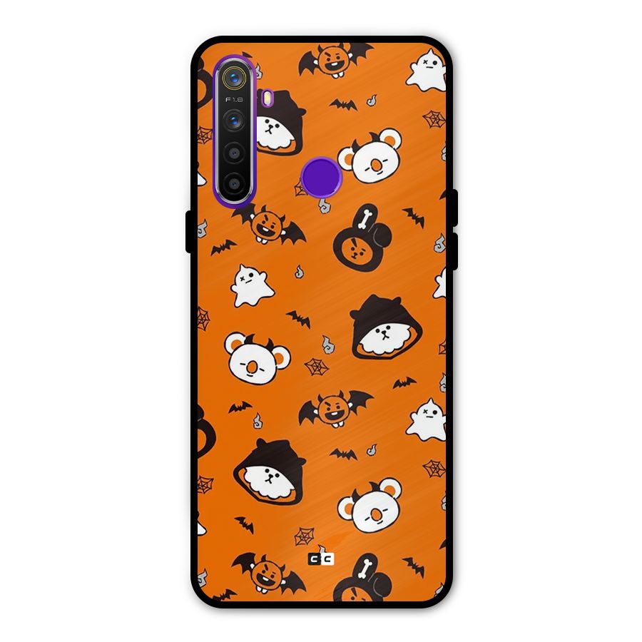 Amuse Halloween Metal Back Case for Realme 5