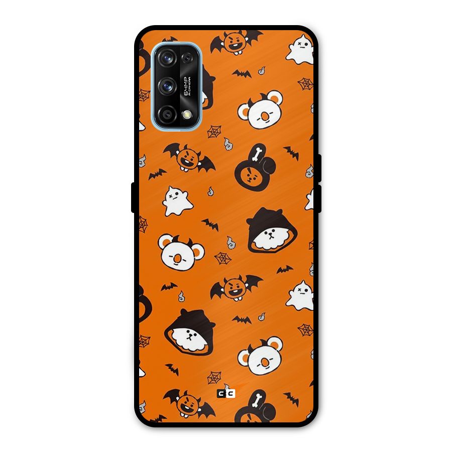 Amuse Halloween Metal Back Case for Realme 7 Pro