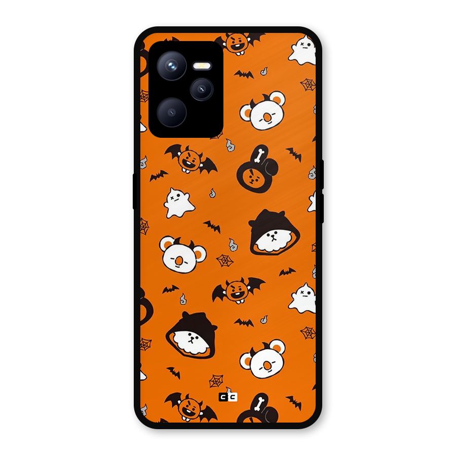 Amuse Halloween Metal Back Case for Realme C35