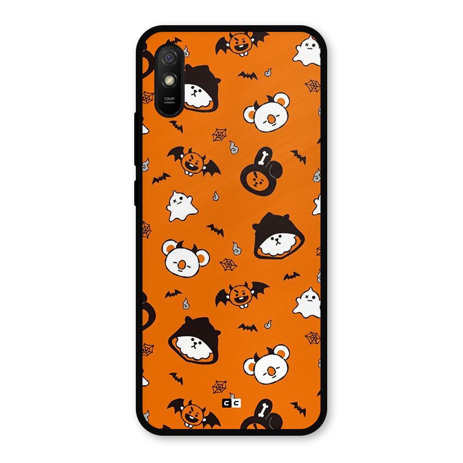 Amuse Halloween Metal Back Case for Redmi 9i