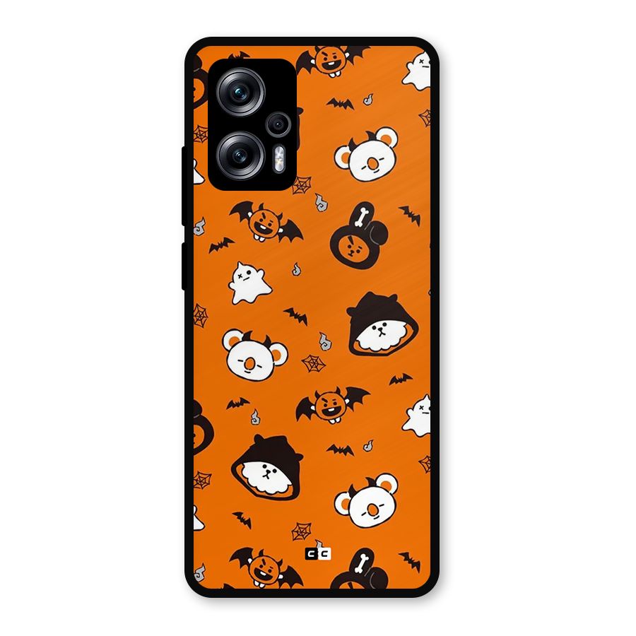 Amuse Halloween Metal Back Case for Redmi K50i
