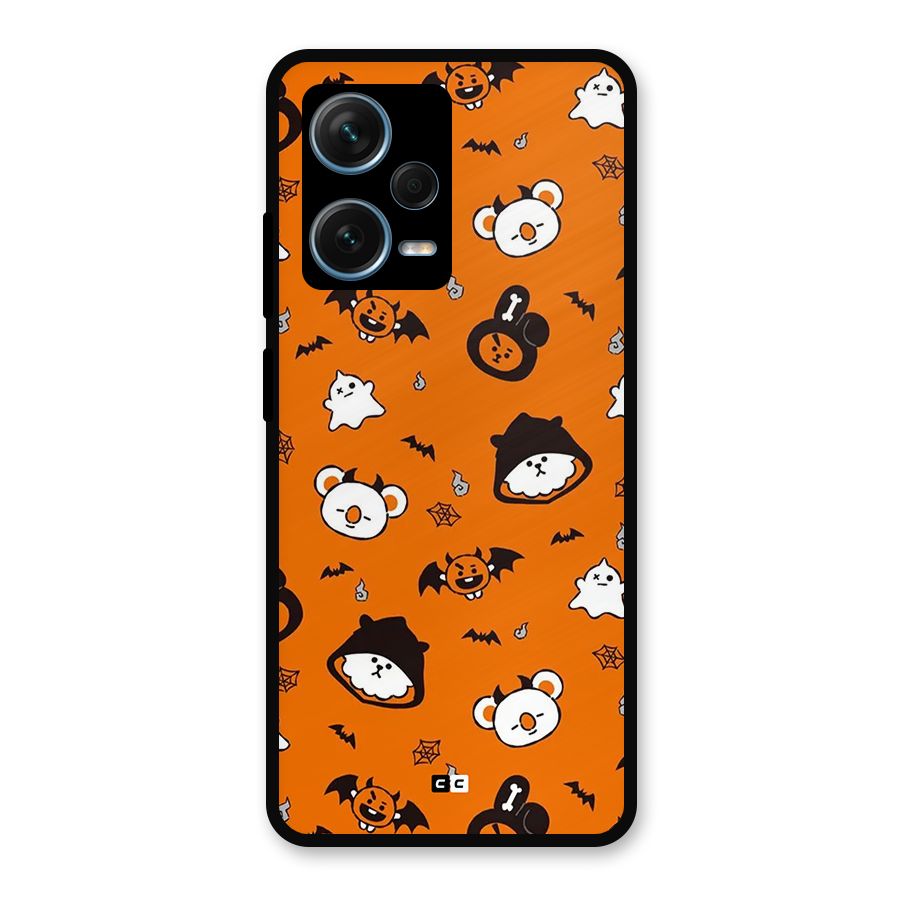 Amuse Halloween Metal Back Case for Redmi Note 12 Pro Plus 5G