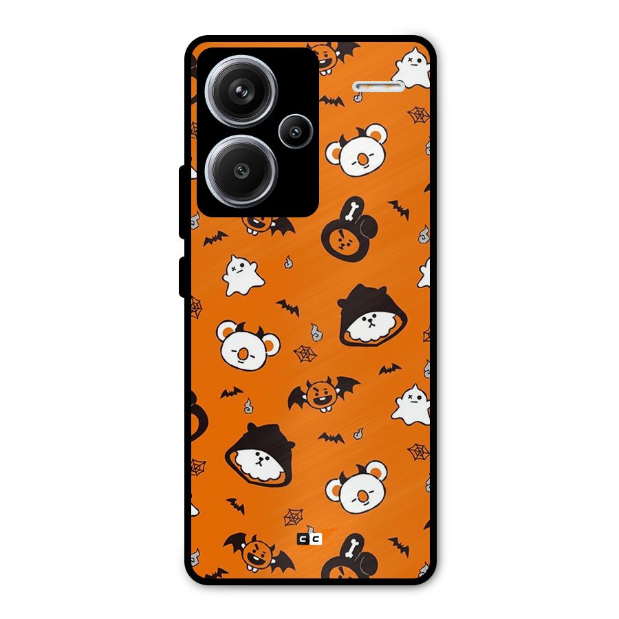Amuse Halloween Metal Back Case for Redmi Note 13 Pro Plus
