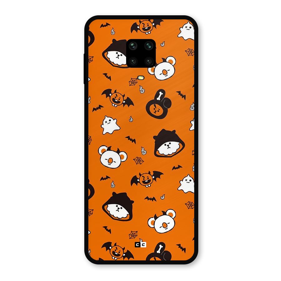 Amuse Halloween Metal Back Case for Redmi Note 9 Pro