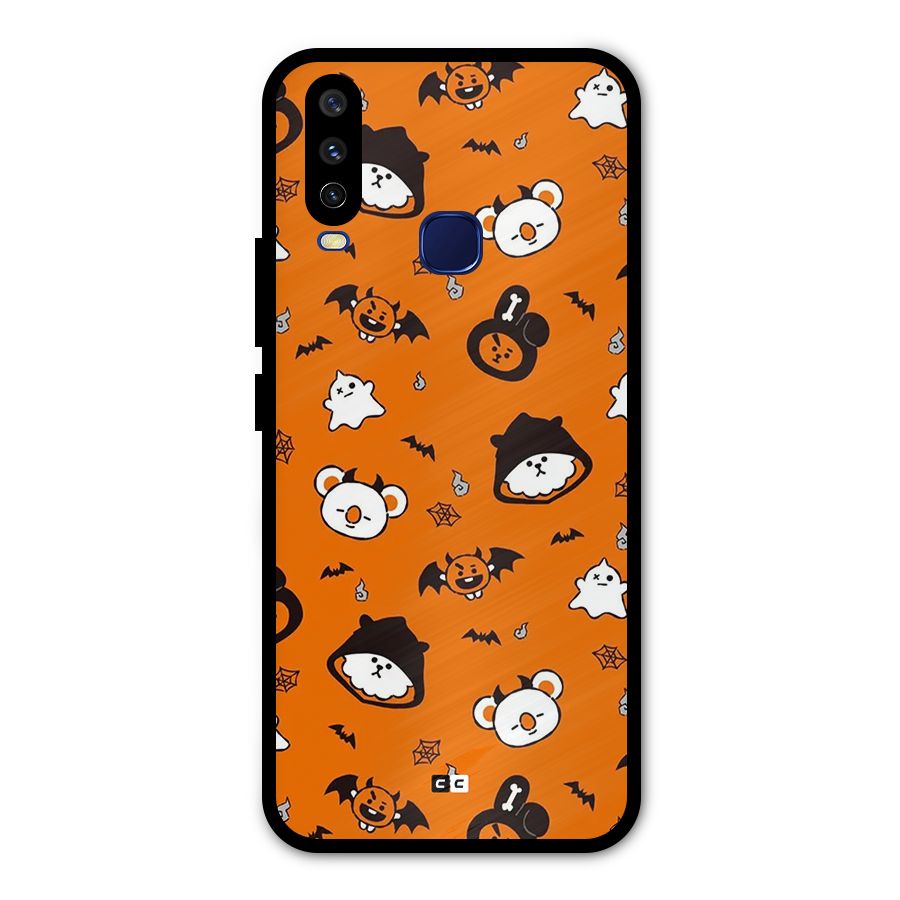Amuse Halloween Metal Back Case for Vivo U10