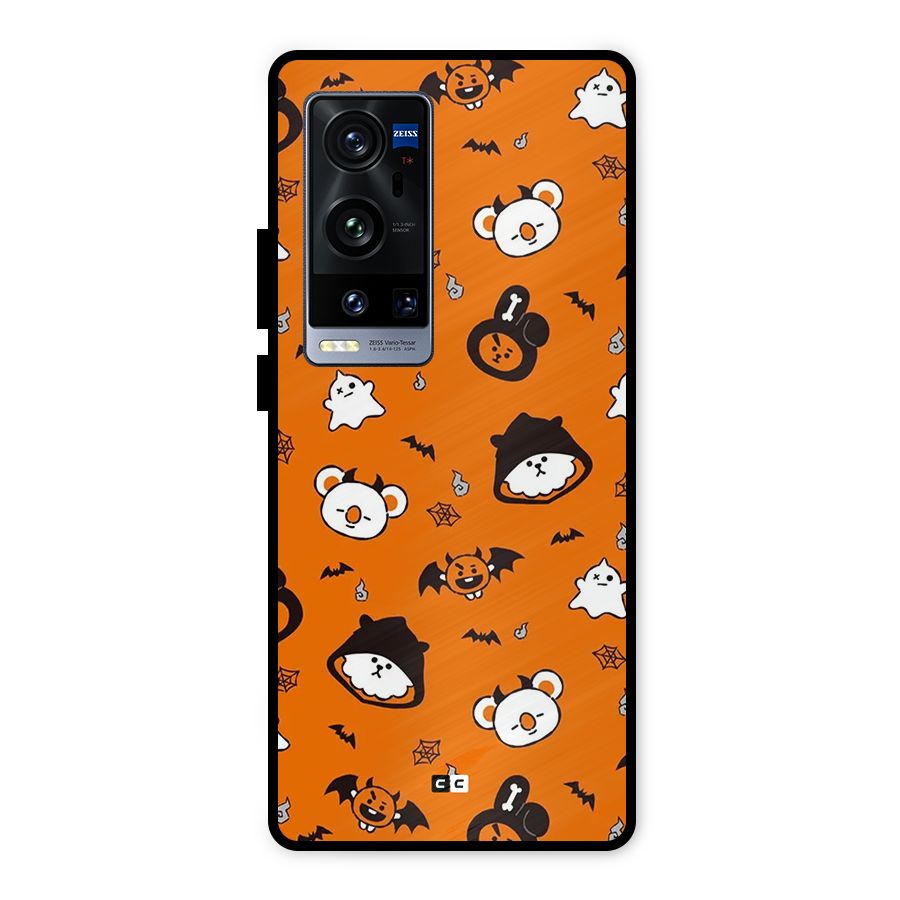 Amuse Halloween Metal Back Case for Vivo X60 Pro Plus