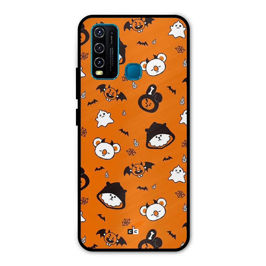 Amuse Halloween Metal Back Case for Vivo Y50