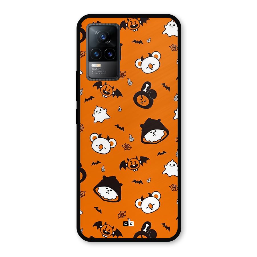 Amuse Halloween Metal Back Case for Vivo Y73