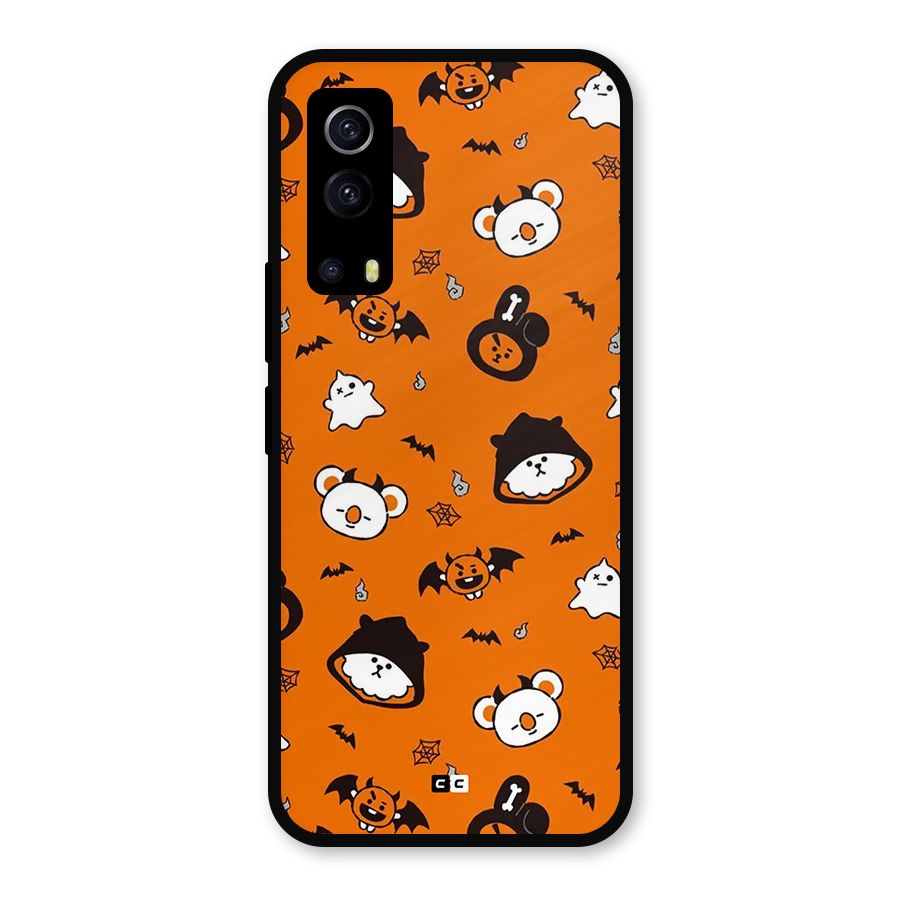 Amuse Halloween Metal Back Case for iQOO Z3