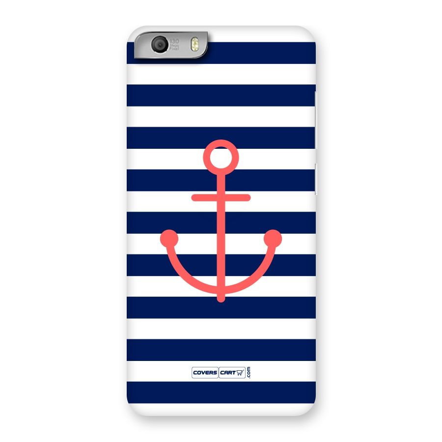 Anchor Stripes Back Case for Micromax Canvas Knight 2