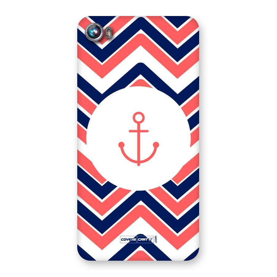 Anchor Zig Zag Back Case for Micromax Canvas Fire 4 A107