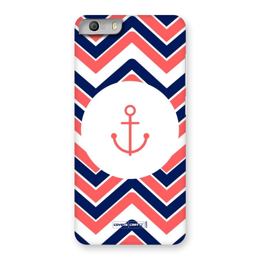 Anchor Zig Zag Back Case for Micromax Canvas Knight 2
