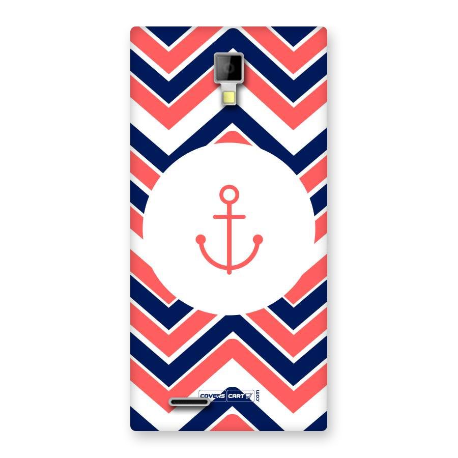 Anchor Zig Zag Back Case for Micromax Canvas Xpress A99