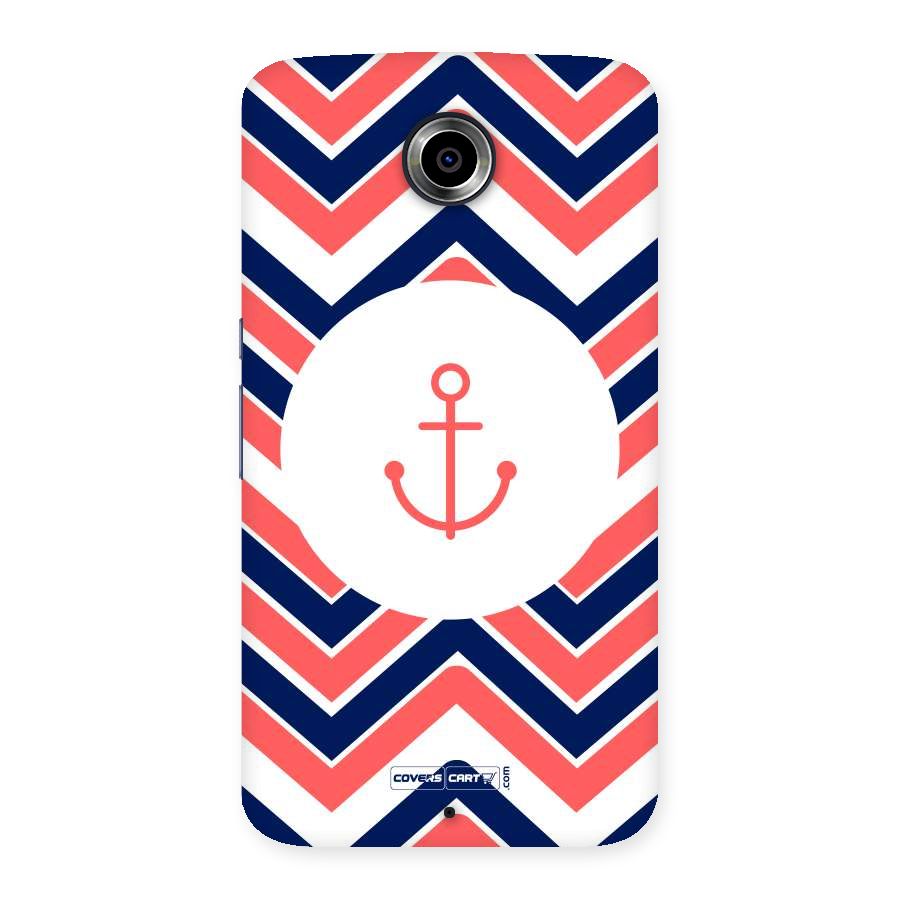 Anchor Zig Zag Back Case for Nexsus 6