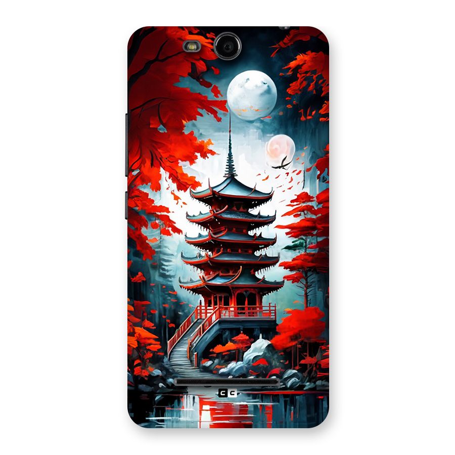 Ancient Painting Back Case for Canvas Juice 3 Q392