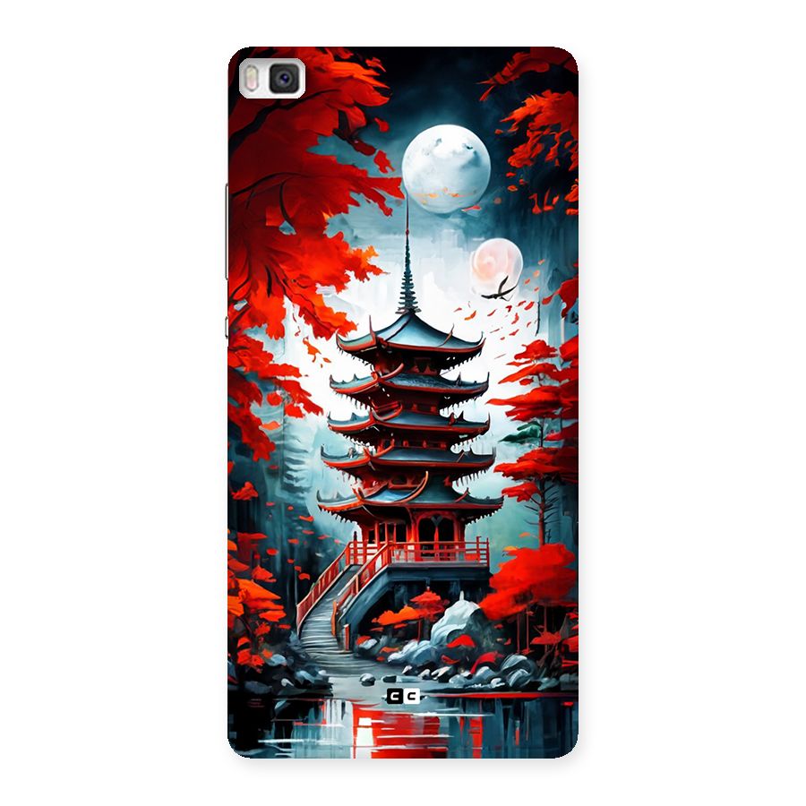 Ancient Painting Back Case for Huawei P8
