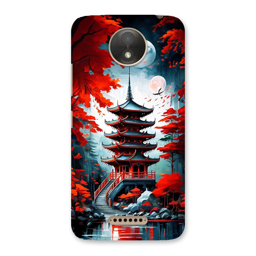 Ancient Painting Back Case for Moto C Plus