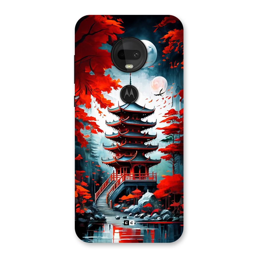 Ancient Painting Back Case for Moto G7