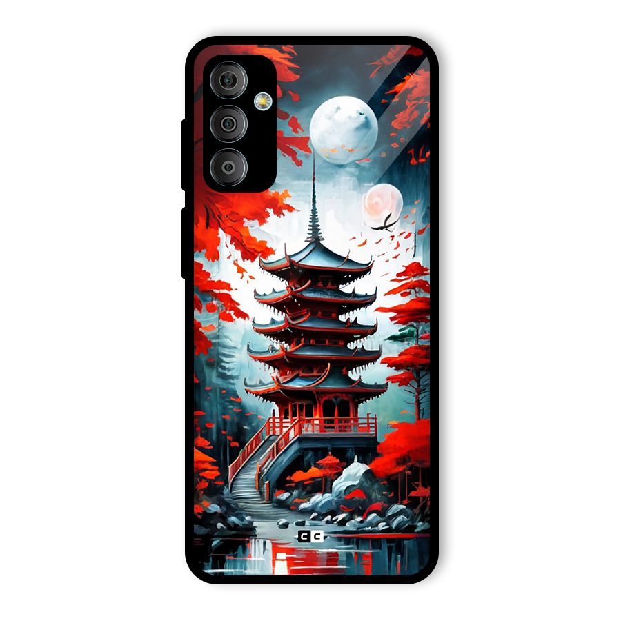Ancient Painting Glass Back Case for Galaxy F23