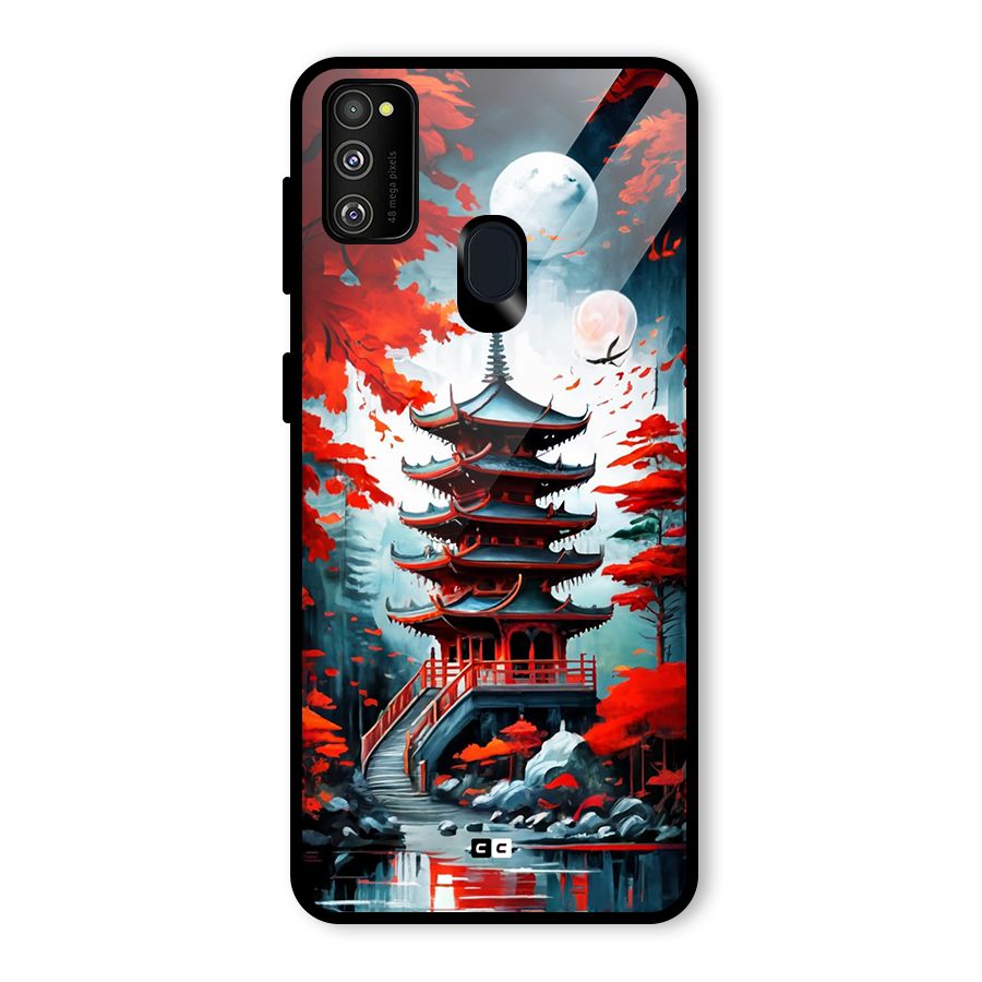 Ancient Painting Glass Back Case for Galaxy M30s