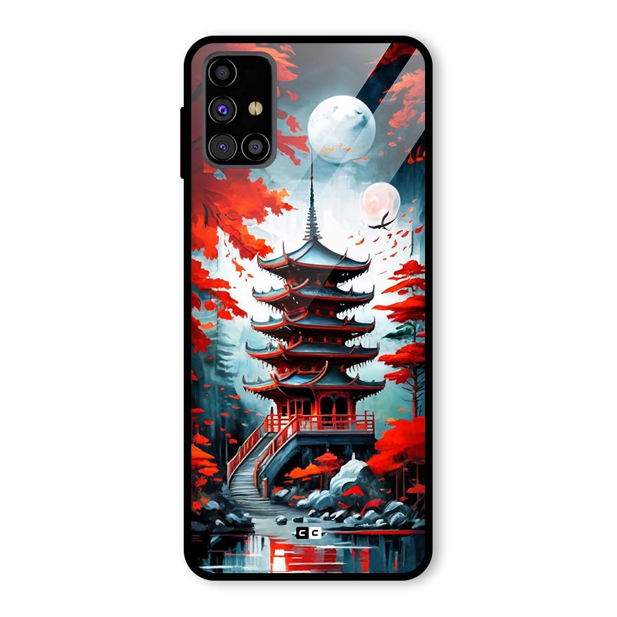 Ancient Painting Glass Back Case for Galaxy M31s