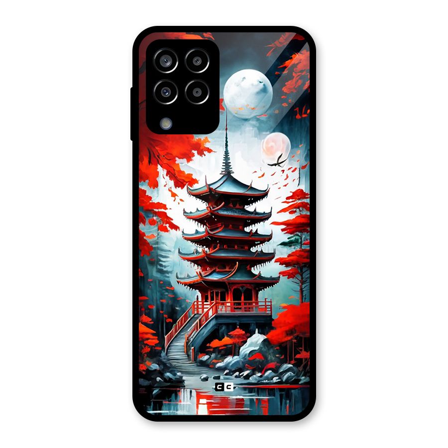 Ancient Painting Glass Back Case for Galaxy M33