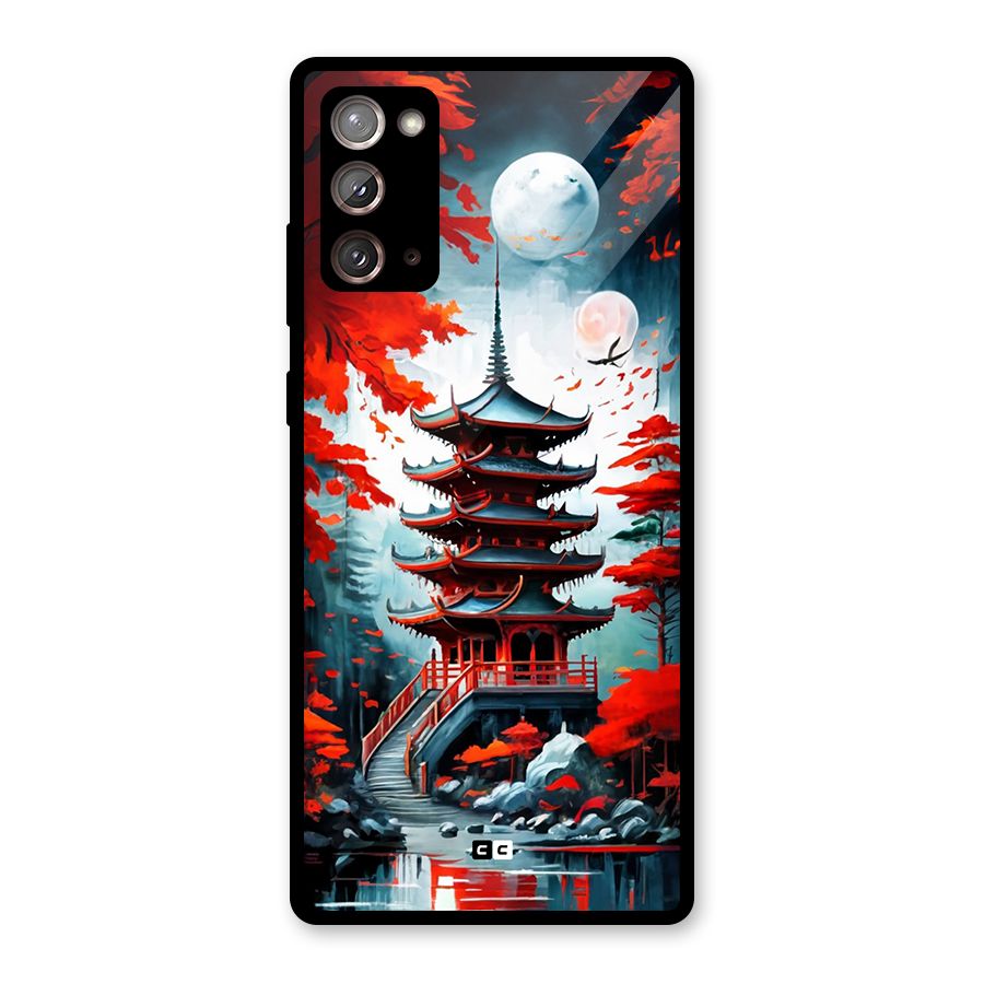 Ancient Painting Glass Back Case for Galaxy Note 20