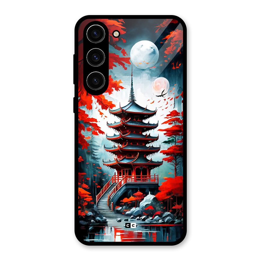 Ancient Painting Glass Back Case for Galaxy S23 Plus