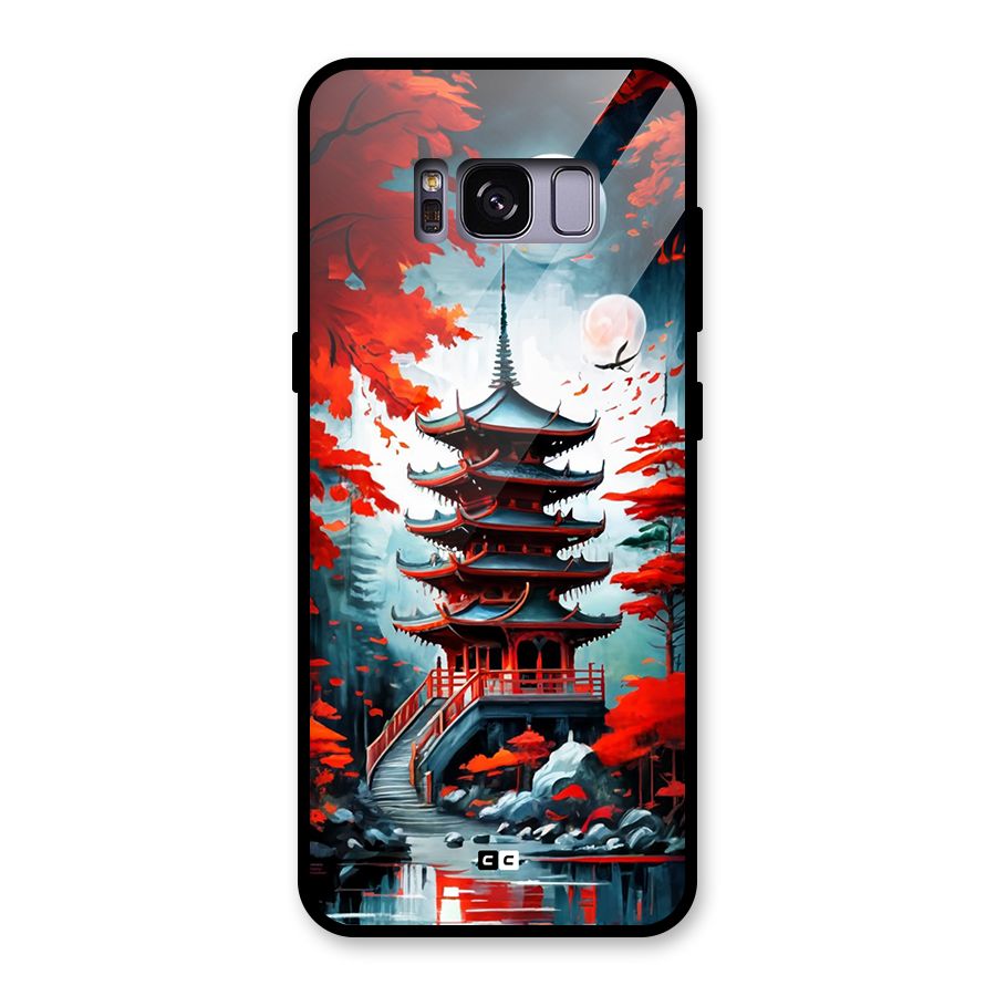Ancient Painting Glass Back Case for Galaxy S8
