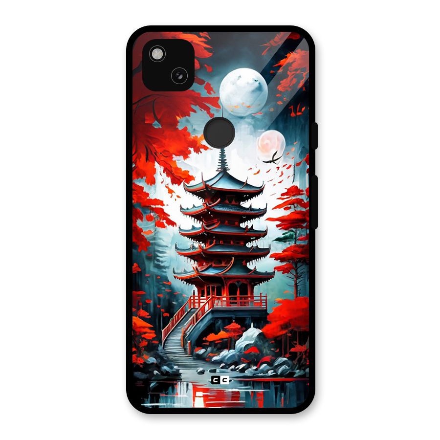 Ancient Painting Glass Back Case for Google Pixel 4a