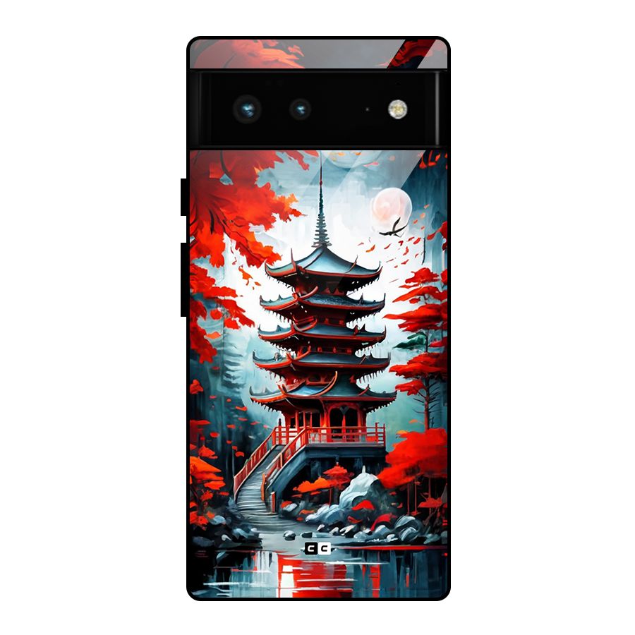 Ancient Painting Glass Back Case for Google Pixel 6