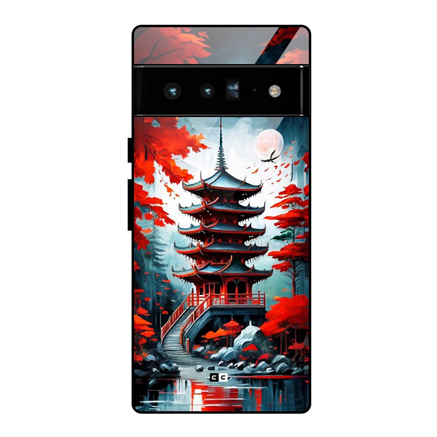 Ancient Painting Glass Back Case for Google Pixel 6 Pro