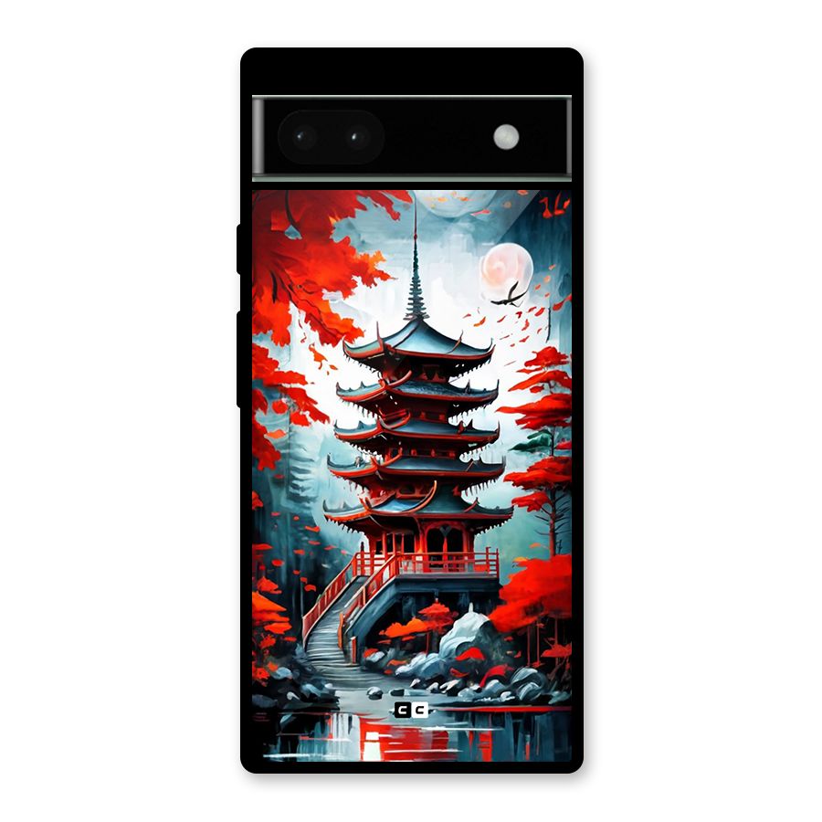 Ancient Painting Glass Back Case for Google Pixel 6a