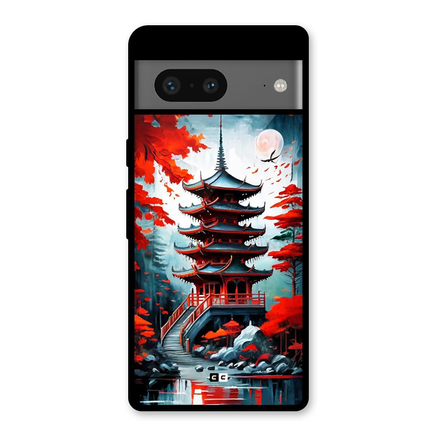 Ancient Painting Glass Back Case for Google Pixel 7