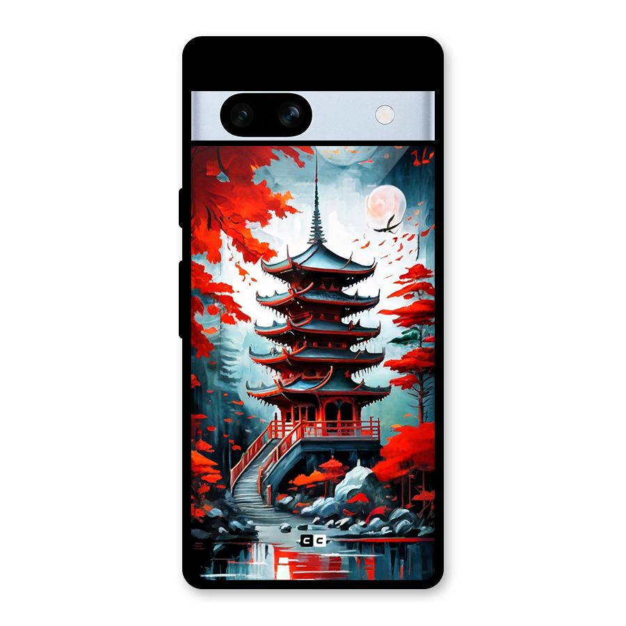 Ancient Painting Glass Back Case for Google Pixel 7a