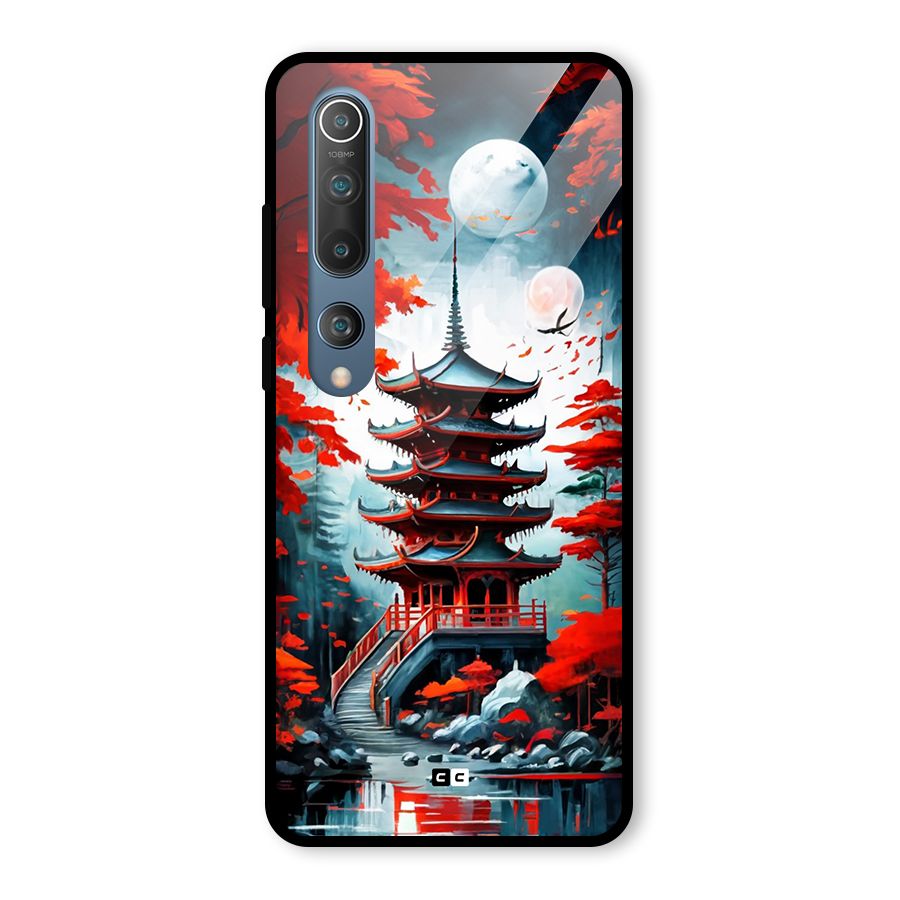 Ancient Painting Glass Back Case for Mi 10