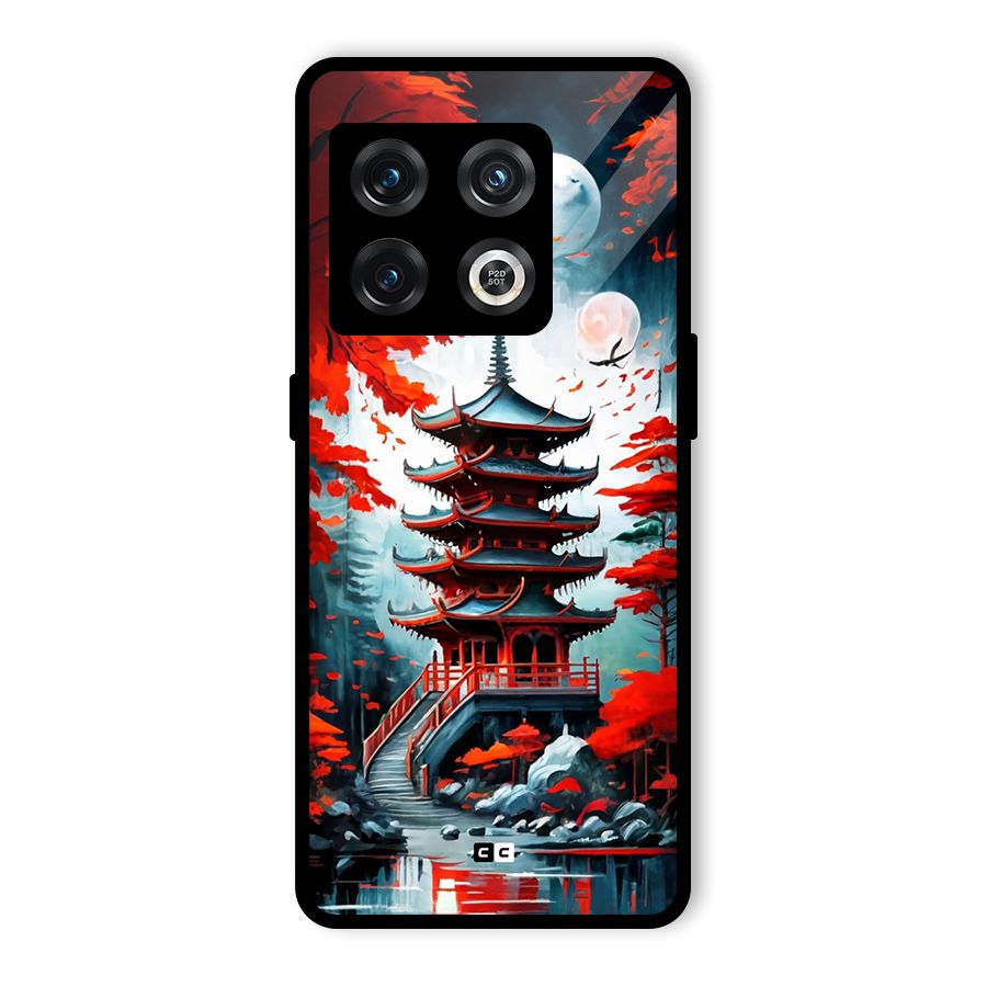 Ancient Painting Glass Back Case for OnePlus 10 Pro 5G