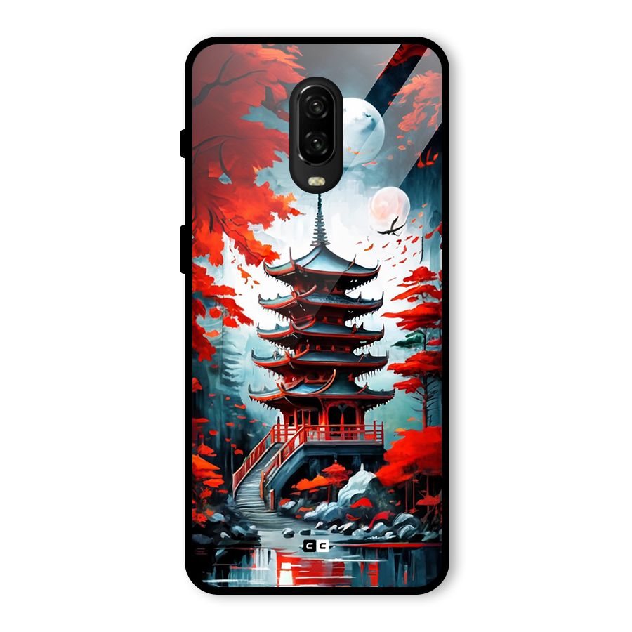 Ancient Painting Glass Back Case for OnePlus 6T