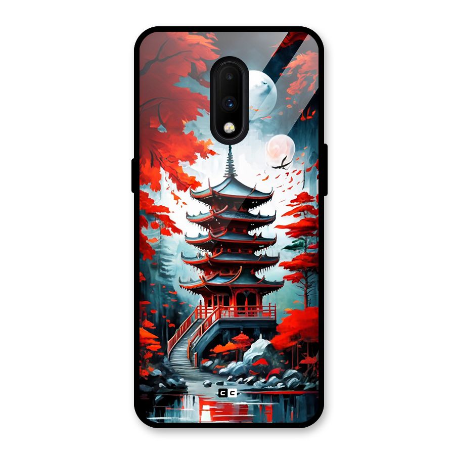 Ancient Painting Glass Back Case for OnePlus 7