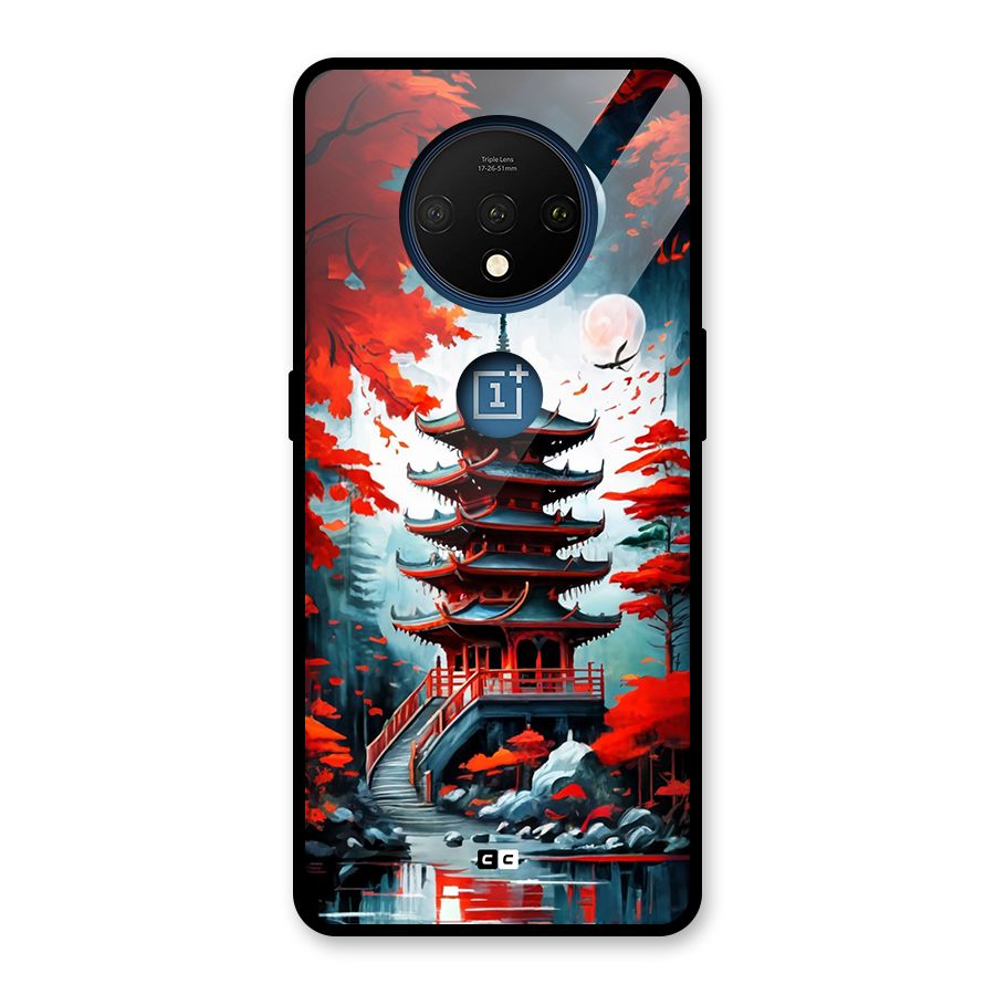 Ancient Painting Glass Back Case for OnePlus 7T