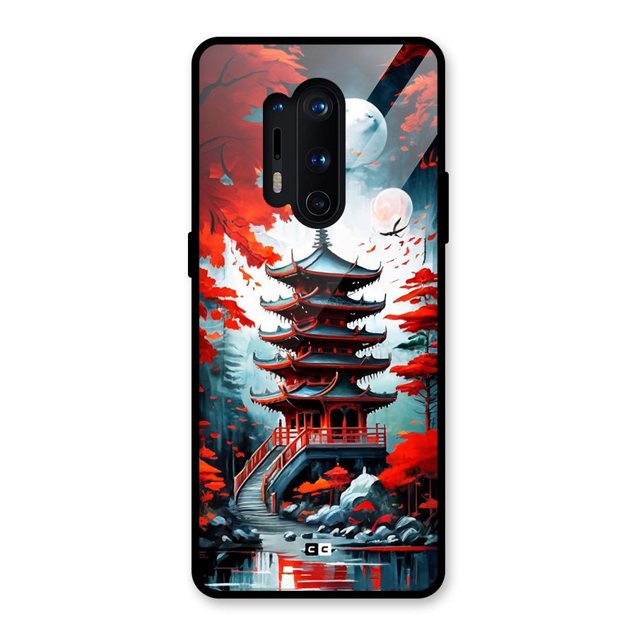 Ancient Painting Glass Back Case for OnePlus 8 Pro