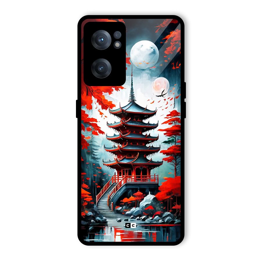 Ancient Painting Glass Back Case for OnePlus Nord CE 2 5G