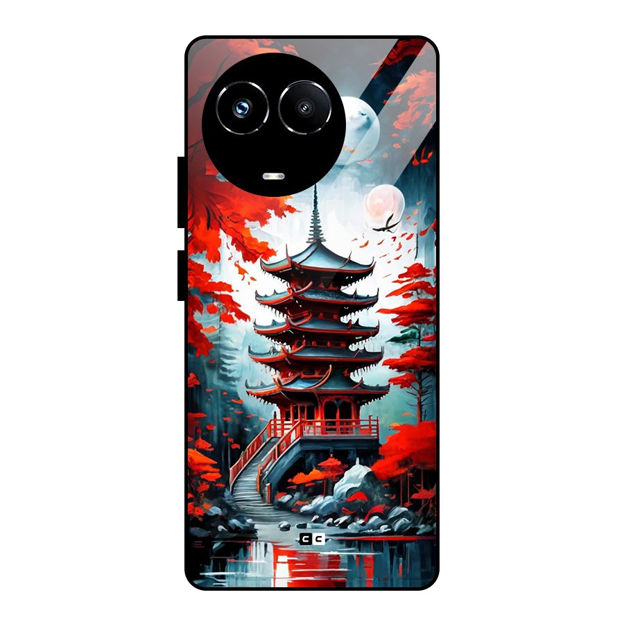 Ancient Painting Glass Back Case for Realme 11X