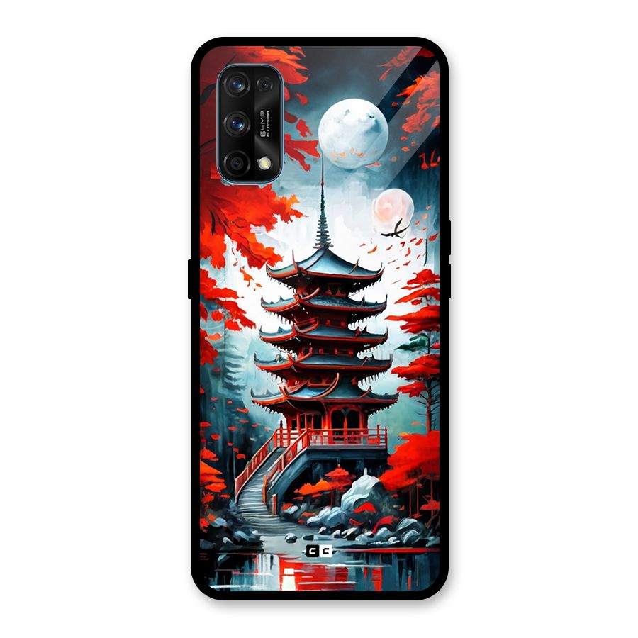 Ancient Painting Glass Back Case for Realme 7 Pro