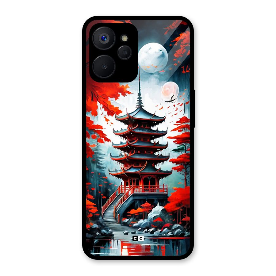 Ancient Painting Glass Back Case for Realme 9i 5G