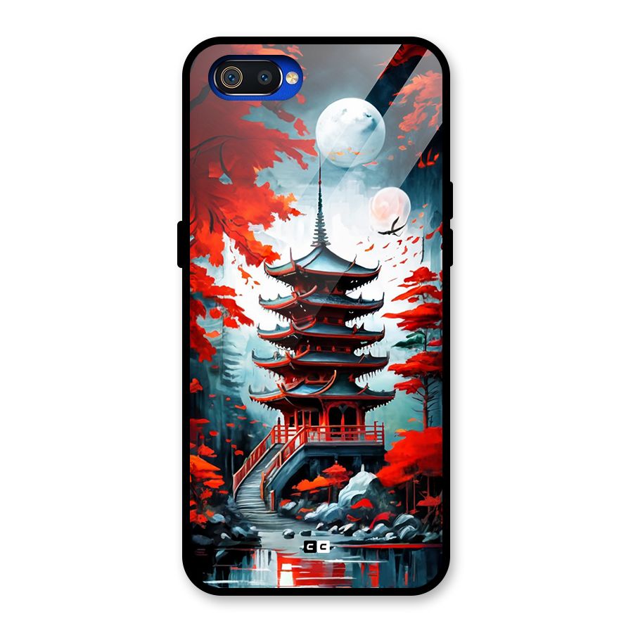 Ancient Painting Glass Back Case for Realme C2
