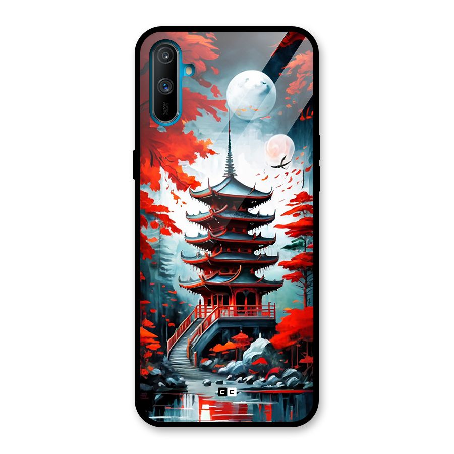 Ancient Painting Glass Back Case for Realme C3