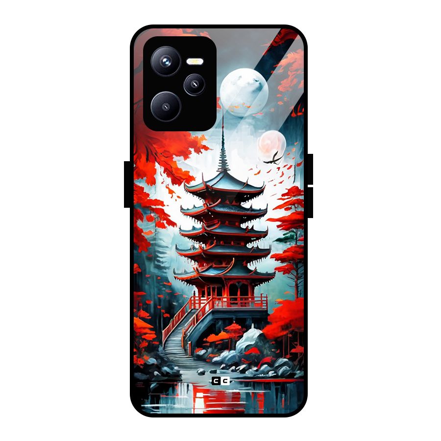 Ancient Painting Glass Back Case for Realme C35