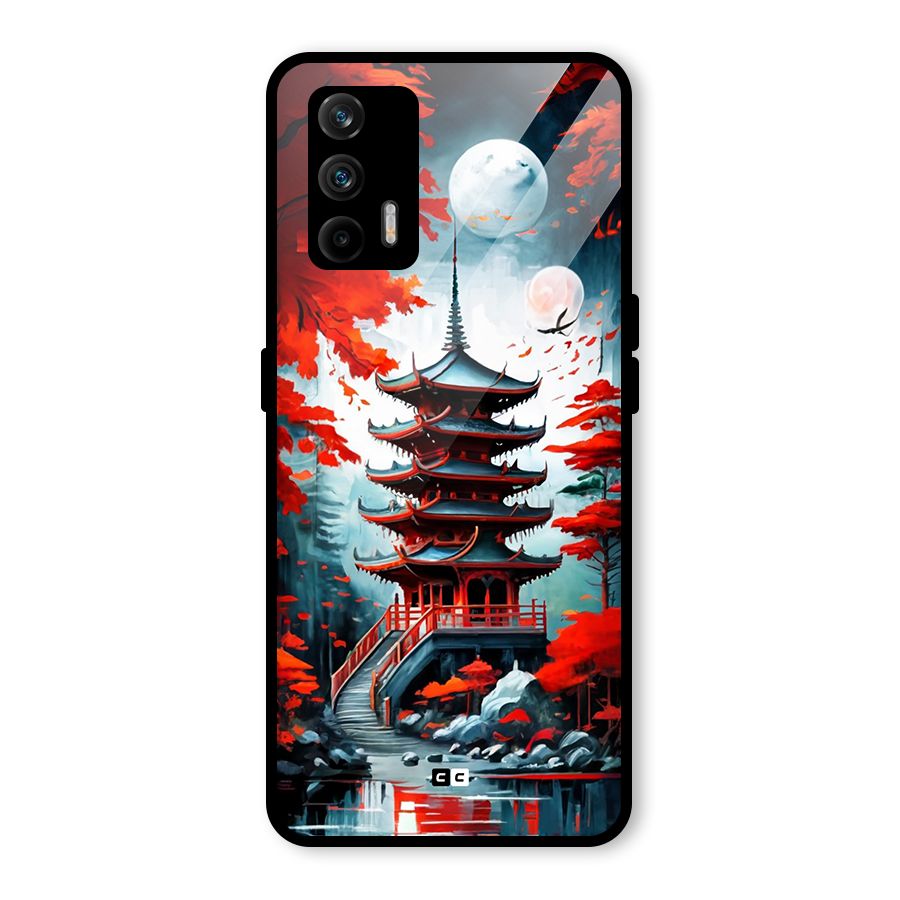 Ancient Painting Glass Back Case for Realme GT 5G